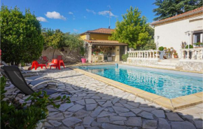 Nice home in Murviel les Béziers with Outdoor swimming pool, WiFi and 4 Bedrooms